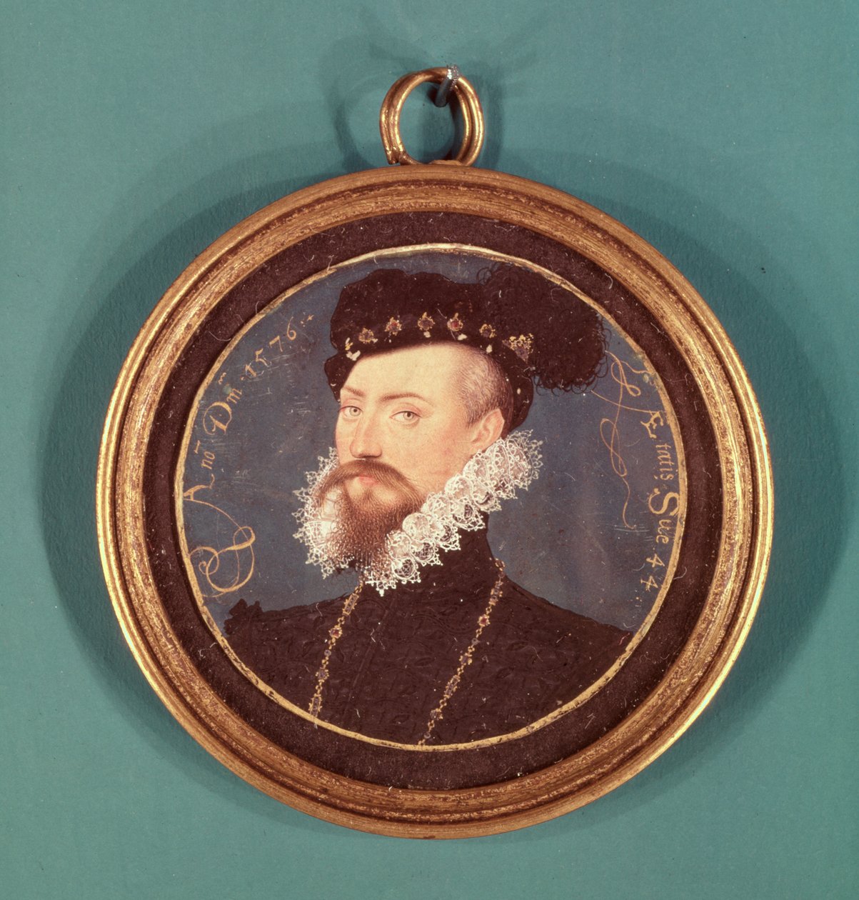 Robert Dudley, conde de Leicester (c.1532-88) 1576 de Nicholas Hilliard