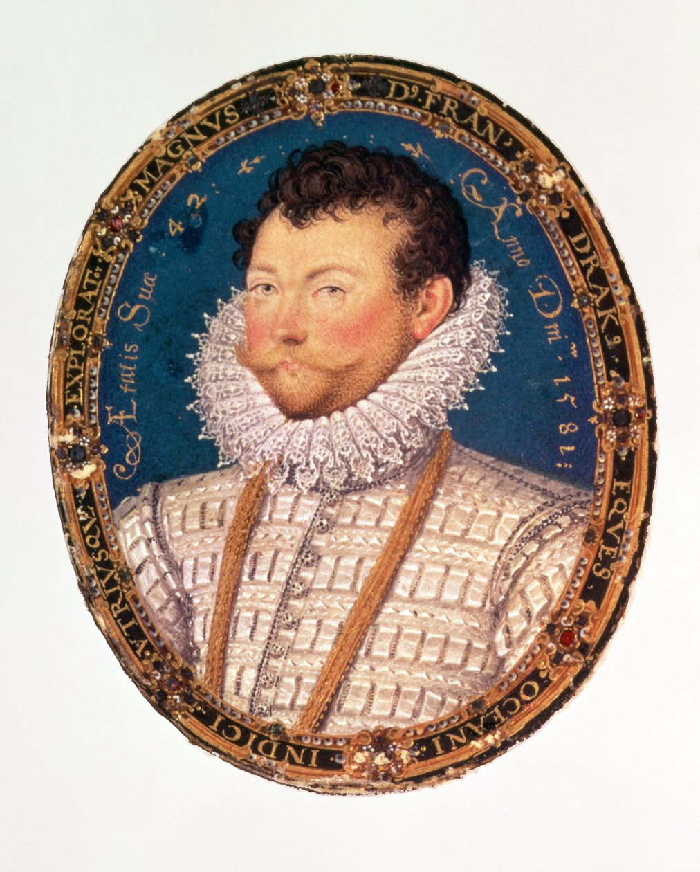 Sir Francis Drake, 1581 de Nicholas Hilliard