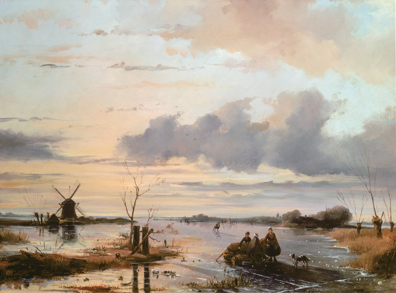 Final do inverno na Holanda de Nicholas Jan Roosenboom