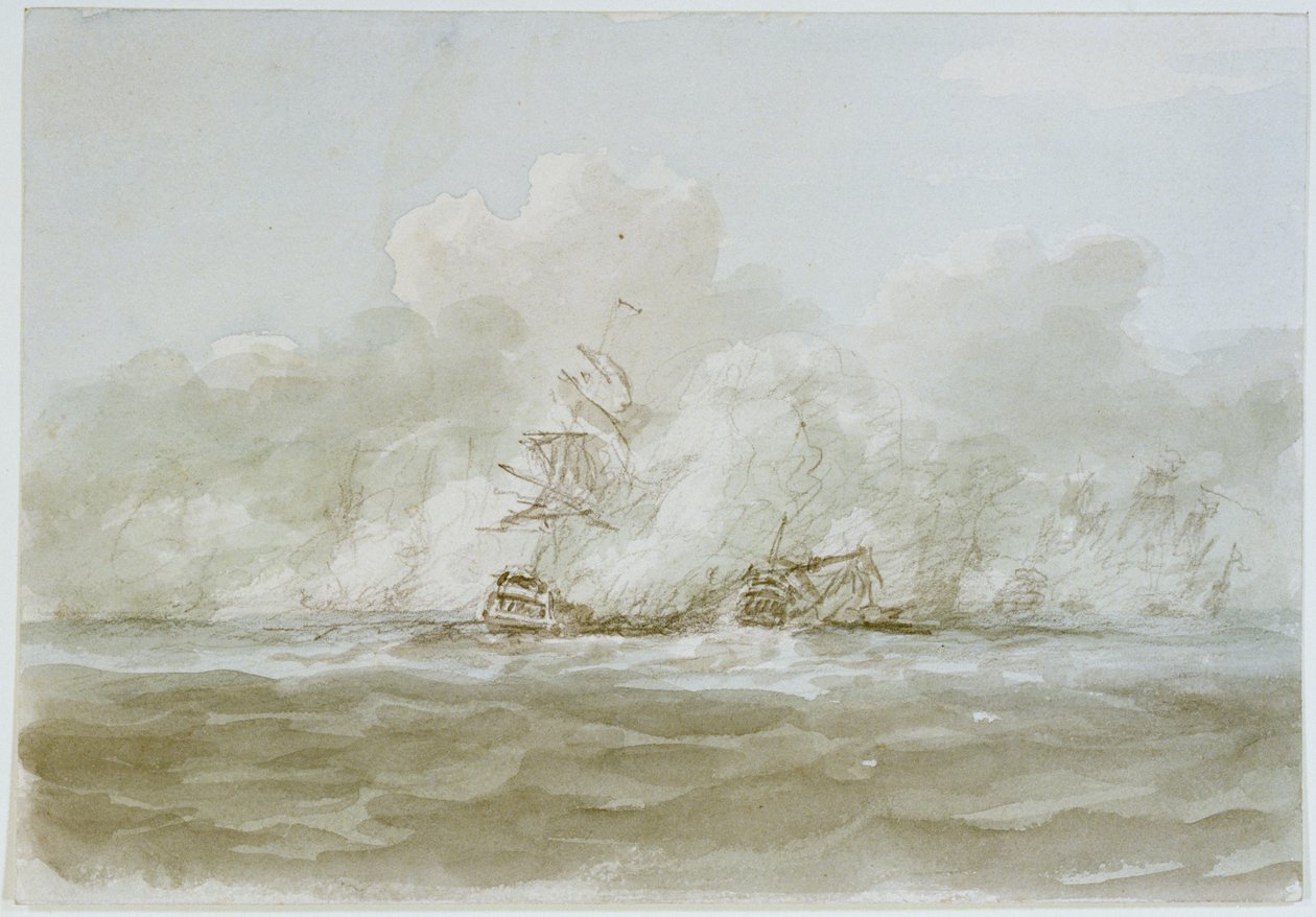 A Batalha do Glorioso Primeiro de junho de Nicholas Pocock