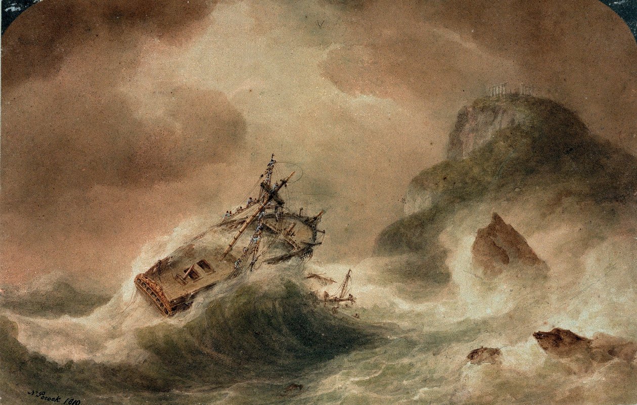 O naufrágio do "Britannia de Nicholas Pocock
