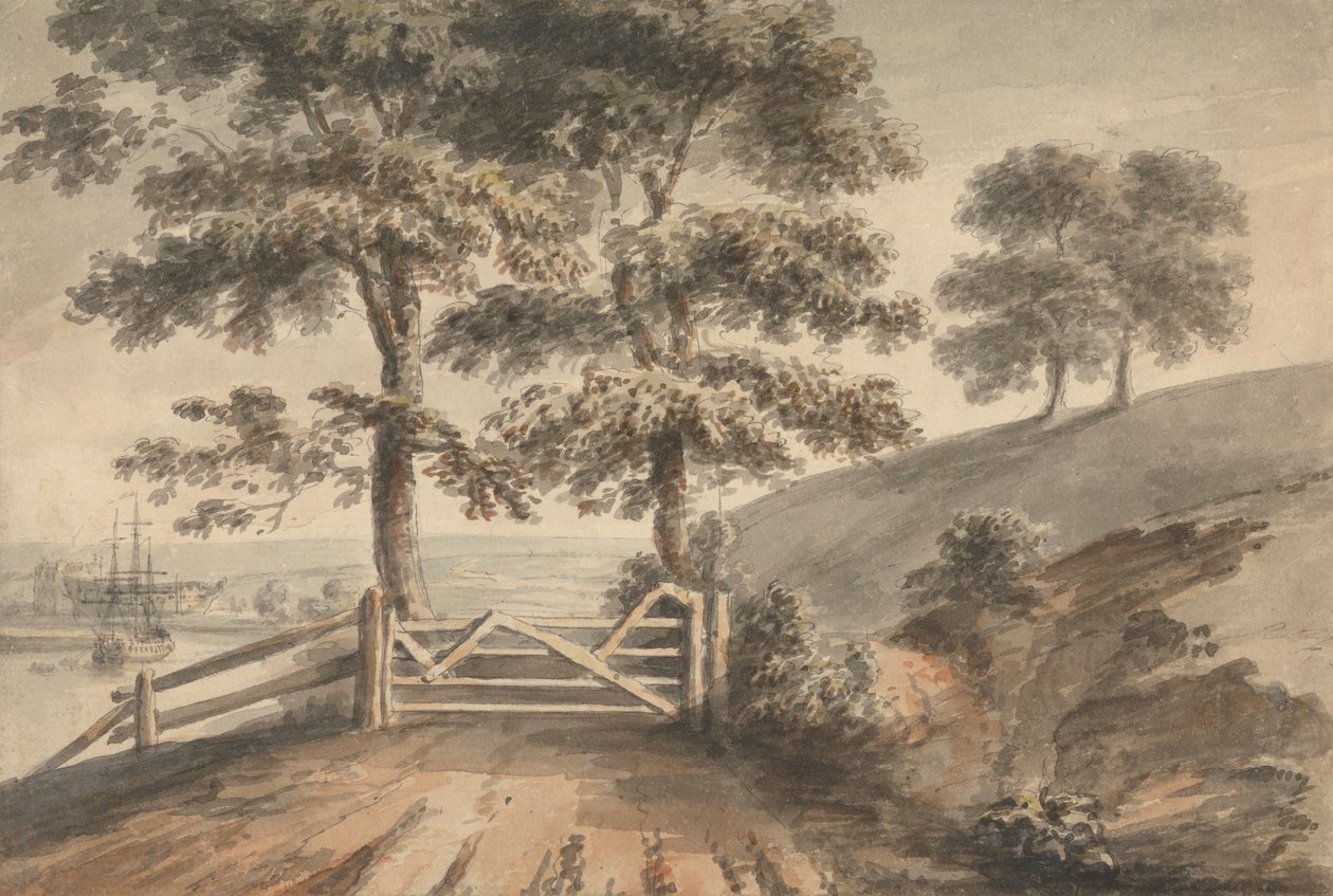 Vista de Ashton Meadows, Bristol de Nicholas Pocock
