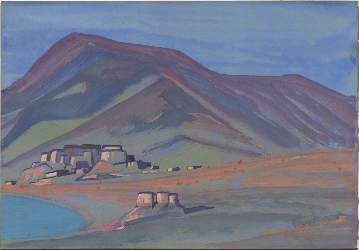 Folha do álbum, 1932 de Nicholas Roerich