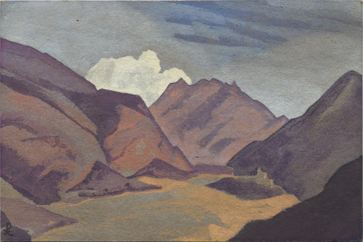Baltistão, fronteira com Ladakh, 1936 de Nicholas Roerich
