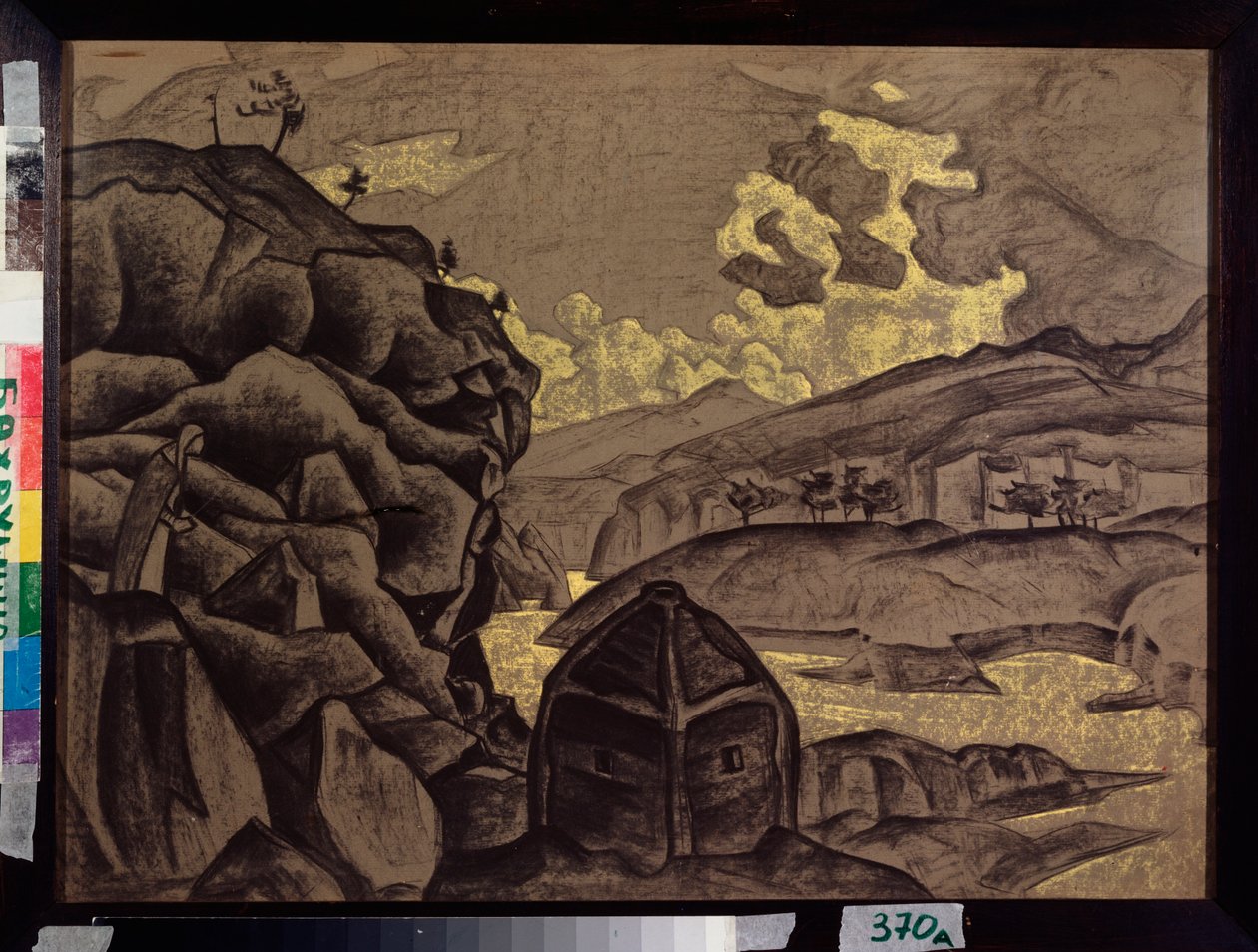 Decoração para "Peer Gynt", de Henrik Ibsen, 1912 de Nicholas Roerich