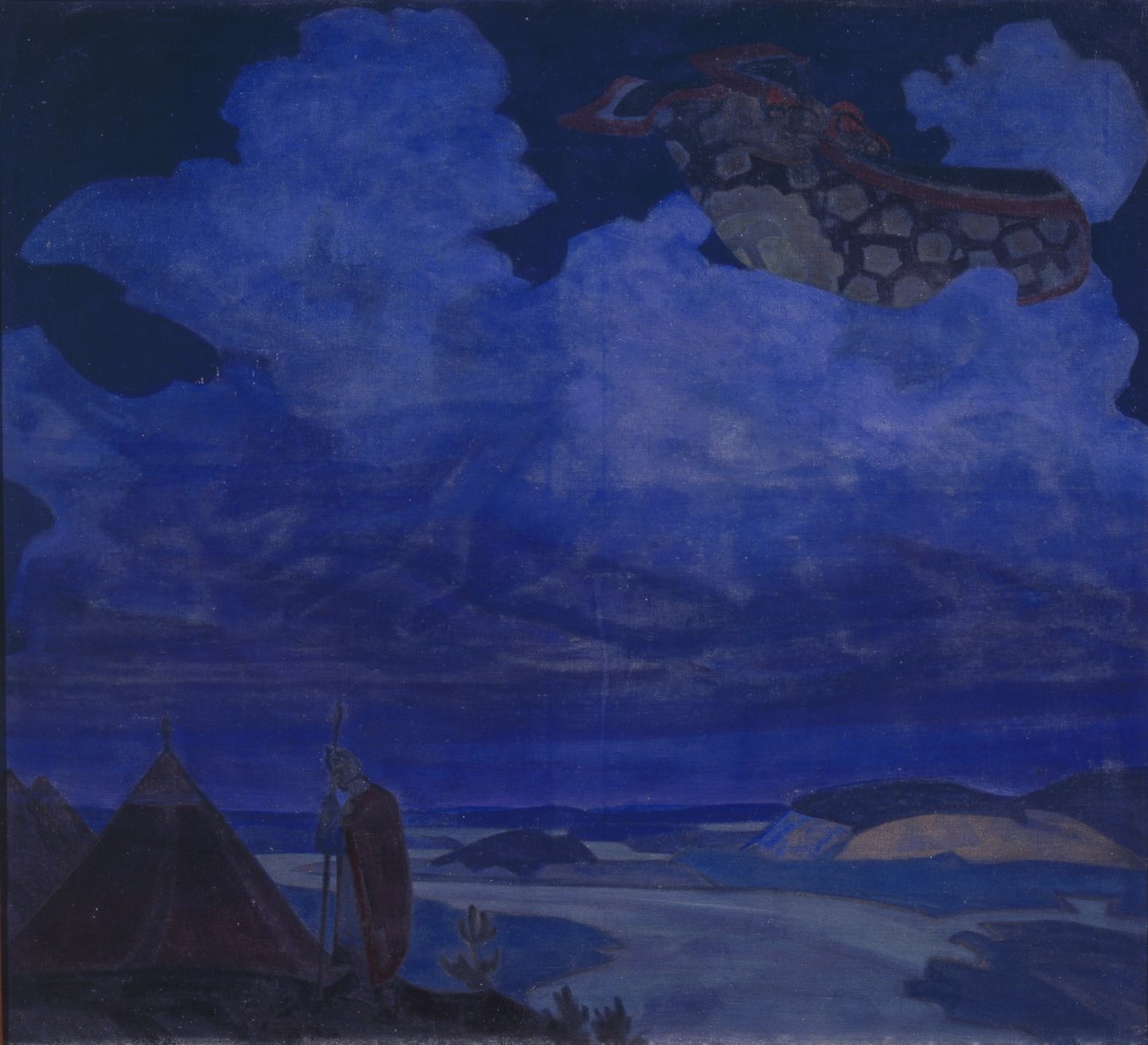 Tapete Voador, 1916 de Nicholas Roerich
