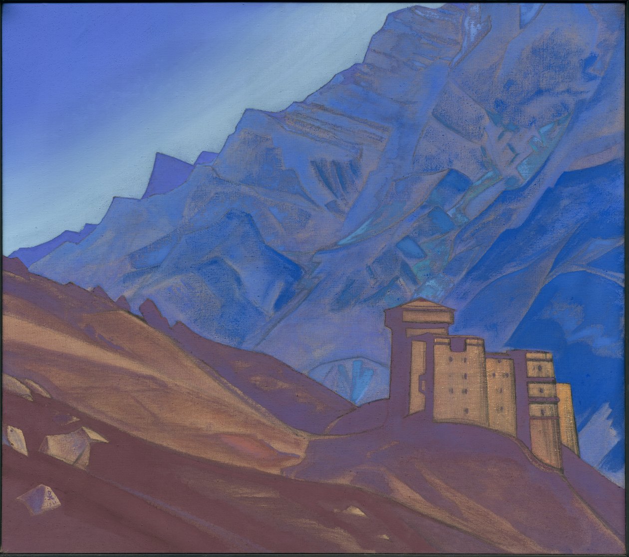 Gundla, série "Lahul", 1931 de Nicholas Roerich