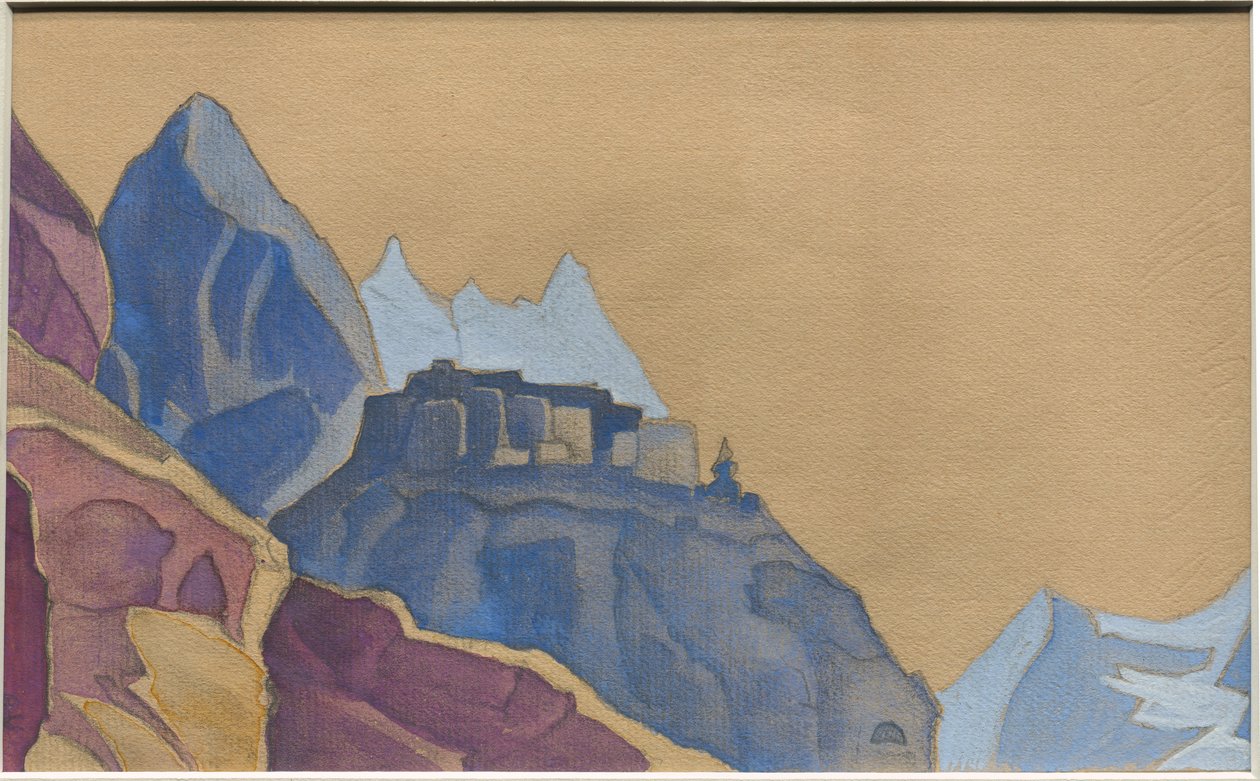 Kardang, folha do álbum, 1933 de Nicholas Roerich