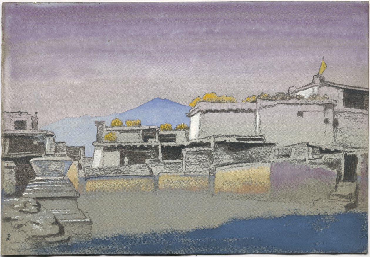 Kardang, estudo, 1932 de Nicholas Roerich