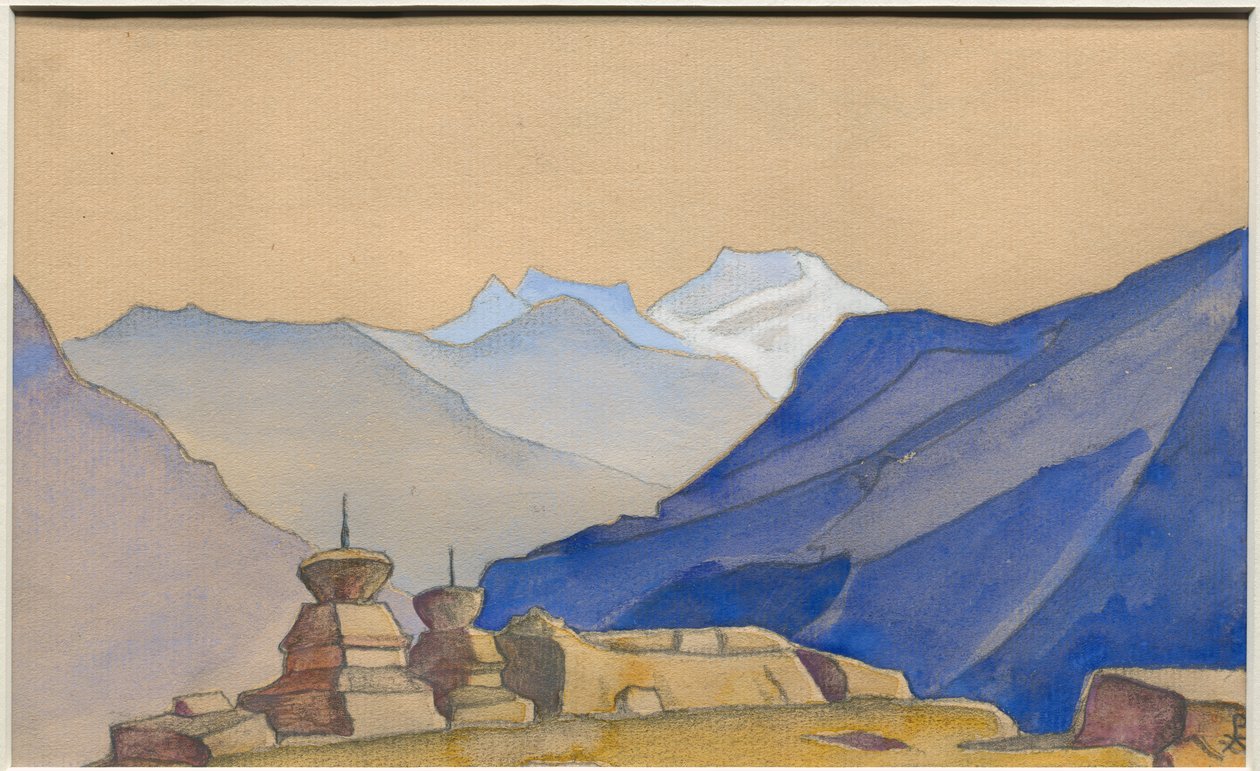 Cargo, álbum de folhas, 1933 de Nicholas Roerich