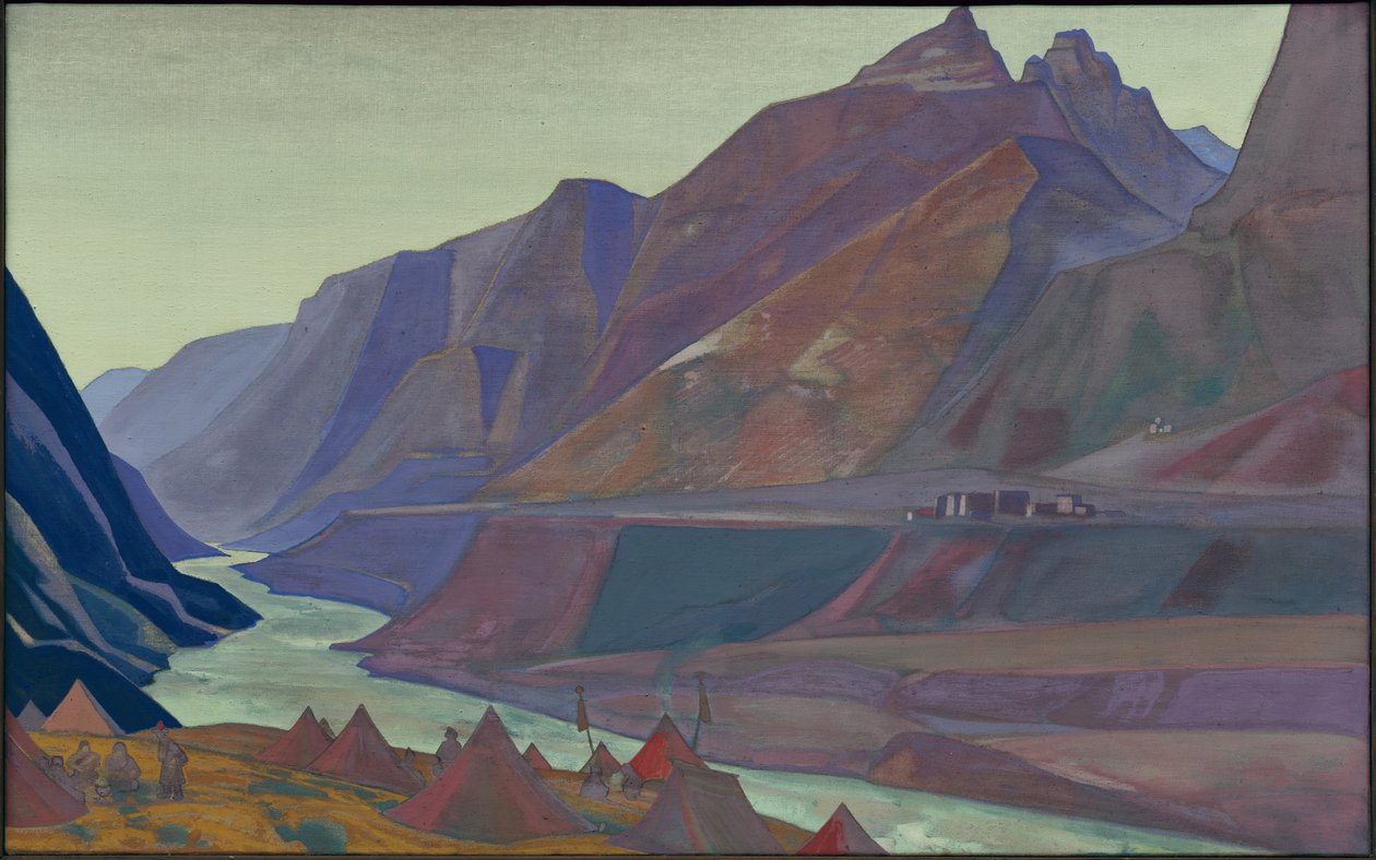 Campo de Koksar, 1932 de Nicholas Roerich