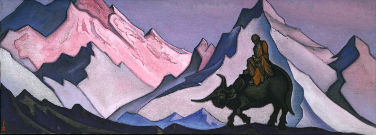 Personagens do Laos, 1943. de Nicholas Roerich