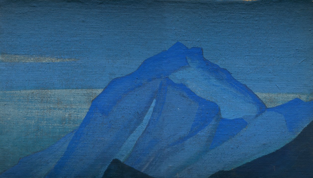 Estudo da montanha, c.1929 de Nicholas Roerich