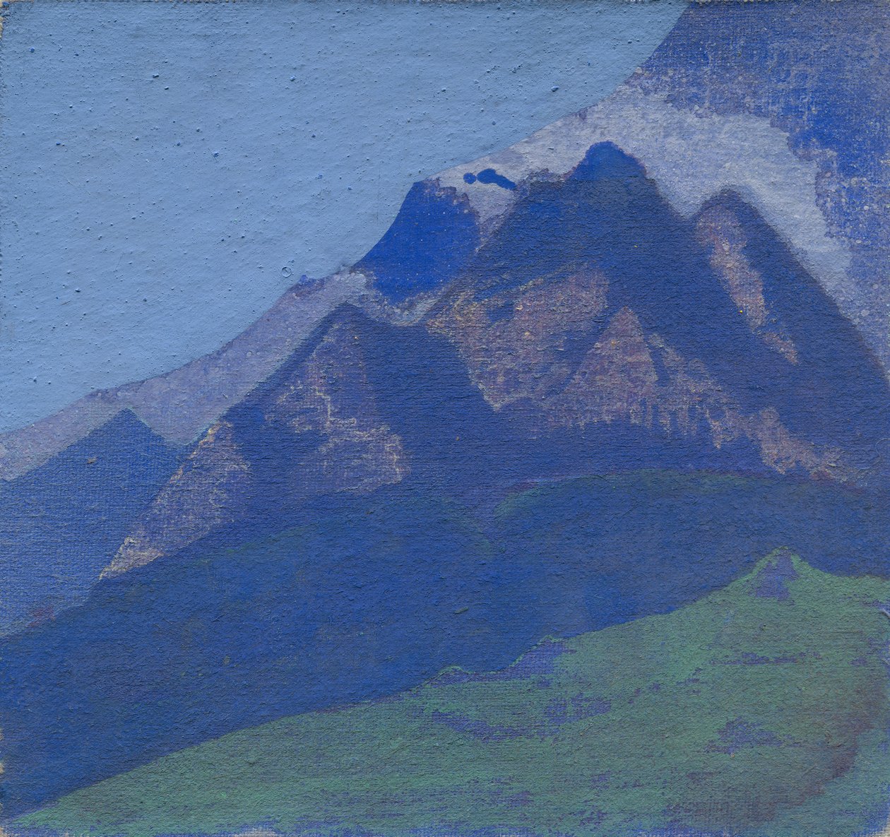 Estudo da montanha, c.1929 de Nicholas Roerich