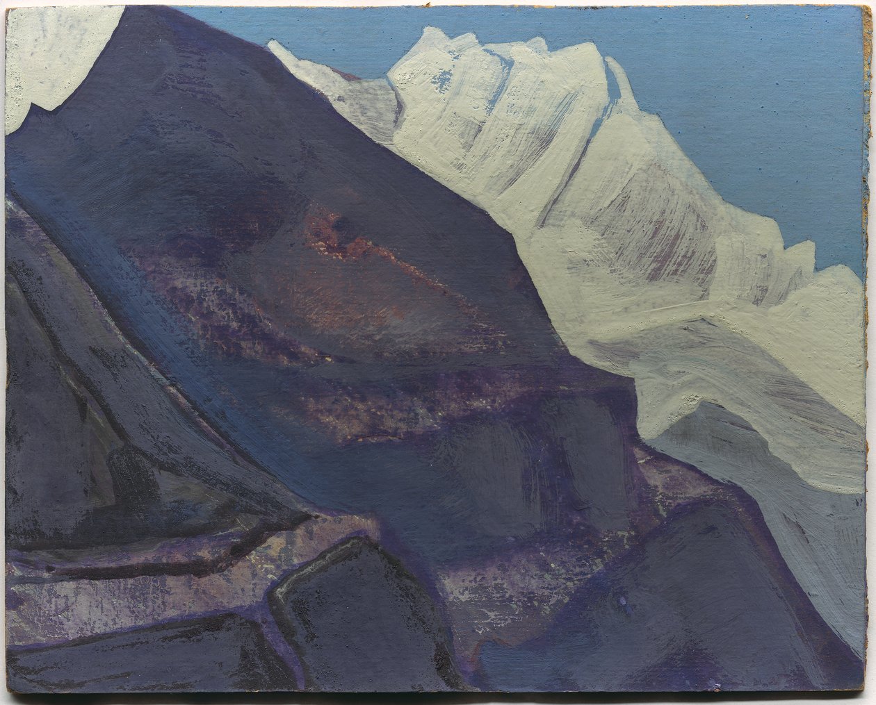 Montanhas, estudo, 1933 de Nicholas Roerich