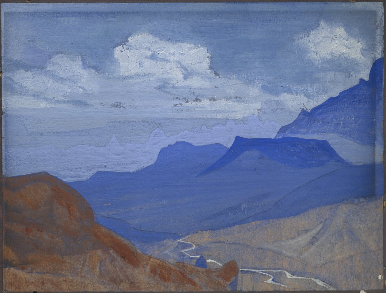 Vale de Nubra, 1926 de Nicholas Roerich