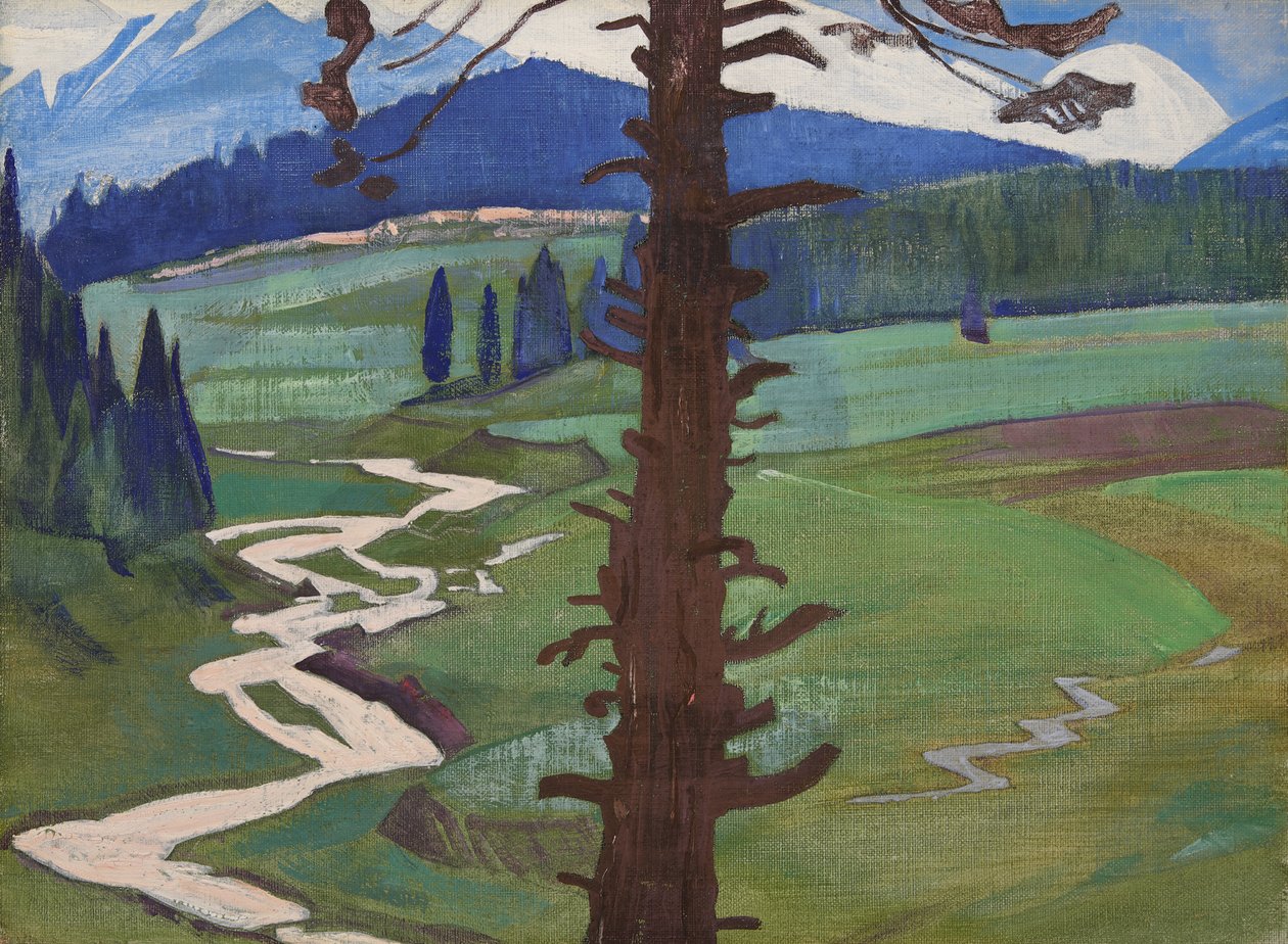 Pir Panjal, da série de mesmo título, 1925 de Nicholas Roerich