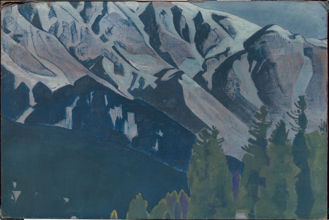 Pir Panjal, da série de mesmo título, 1925 de Nicholas Roerich
