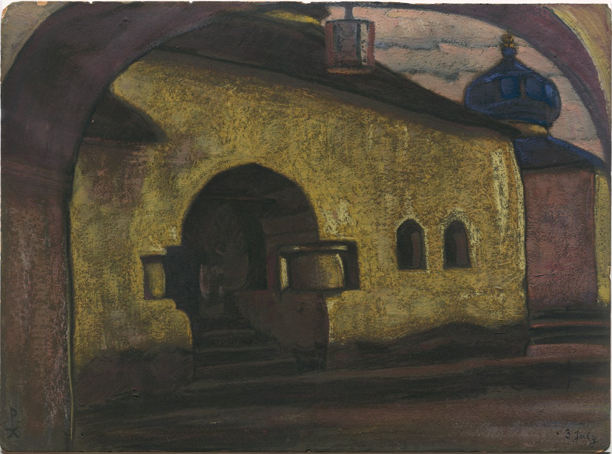 Pskov, 1922 de Nicholas Roerich