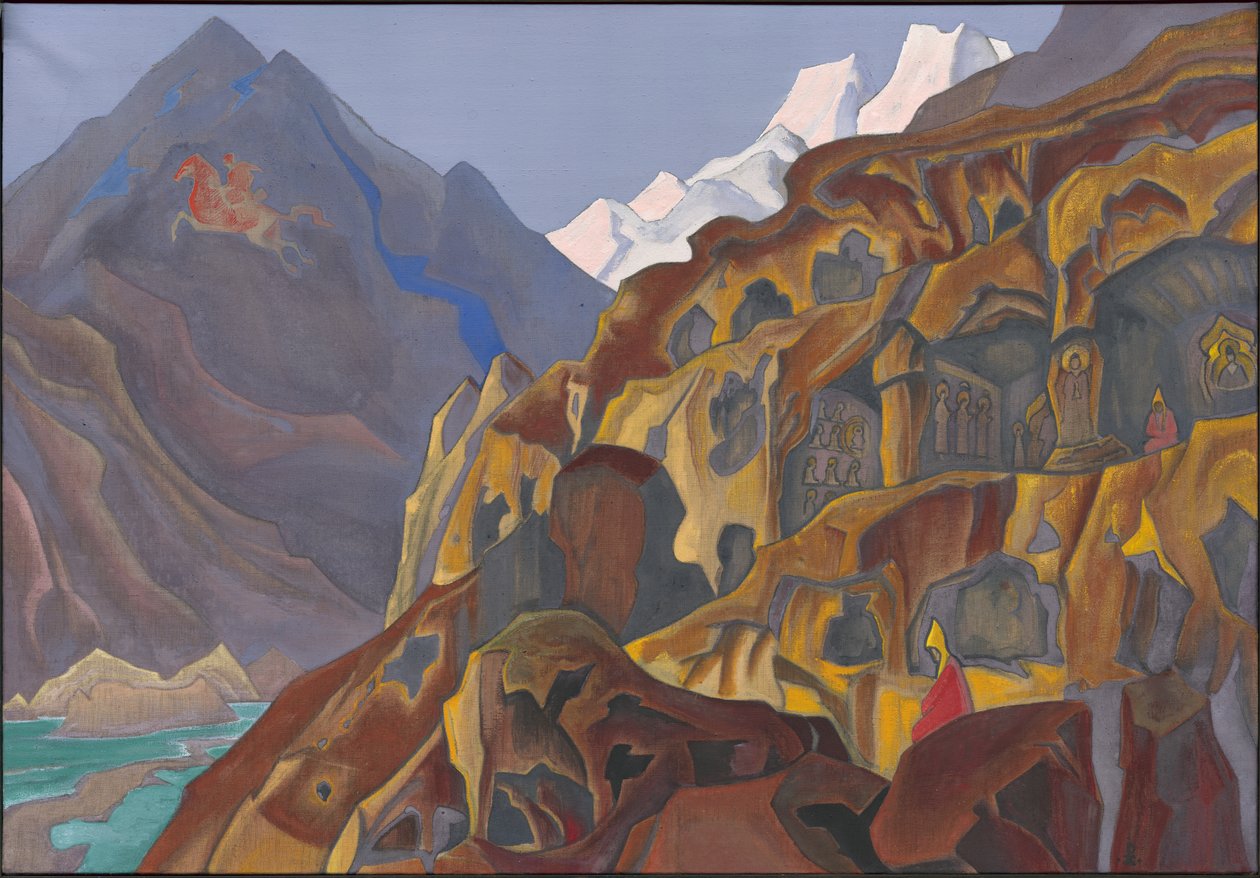 Cavernas Sagradas, 1932 de Nicholas Roerich