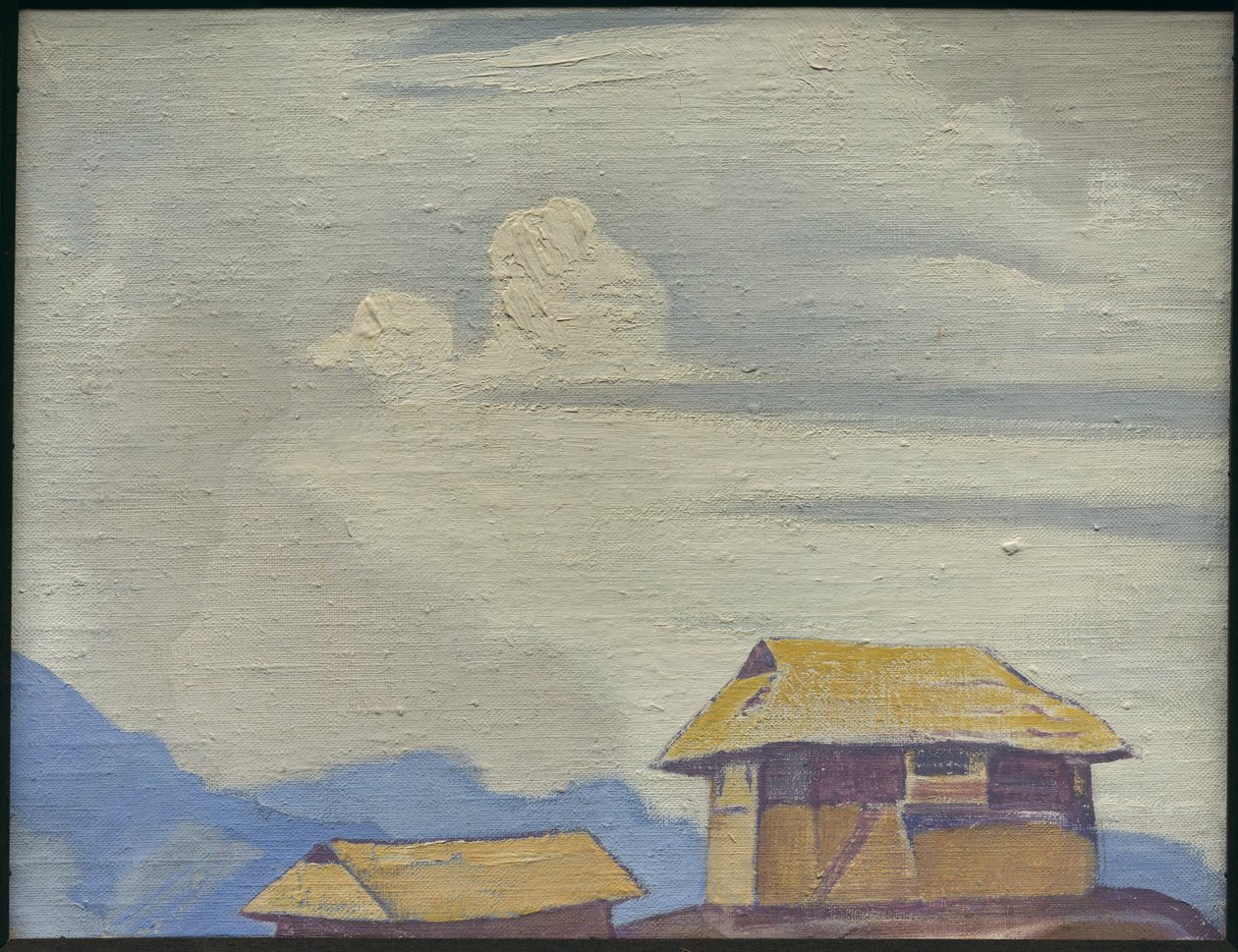 Mosteiro de Talung, 1928 de Nicholas Roerich