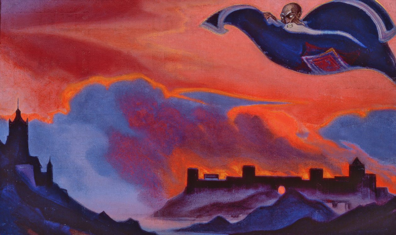 O tapete mágico, 1939 de Nicholas Roerich
