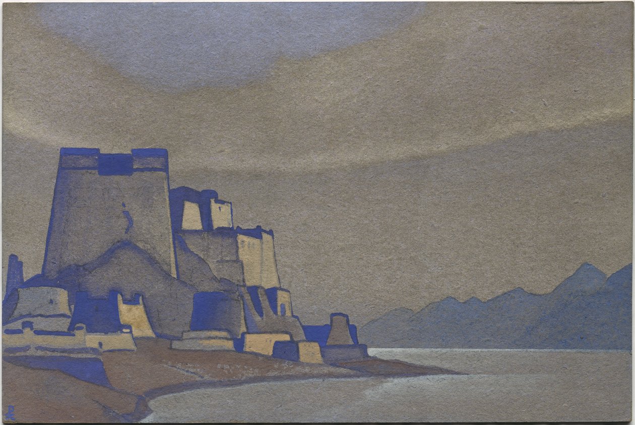 Tibete, Dzong, 1936 de Nicholas Roerich