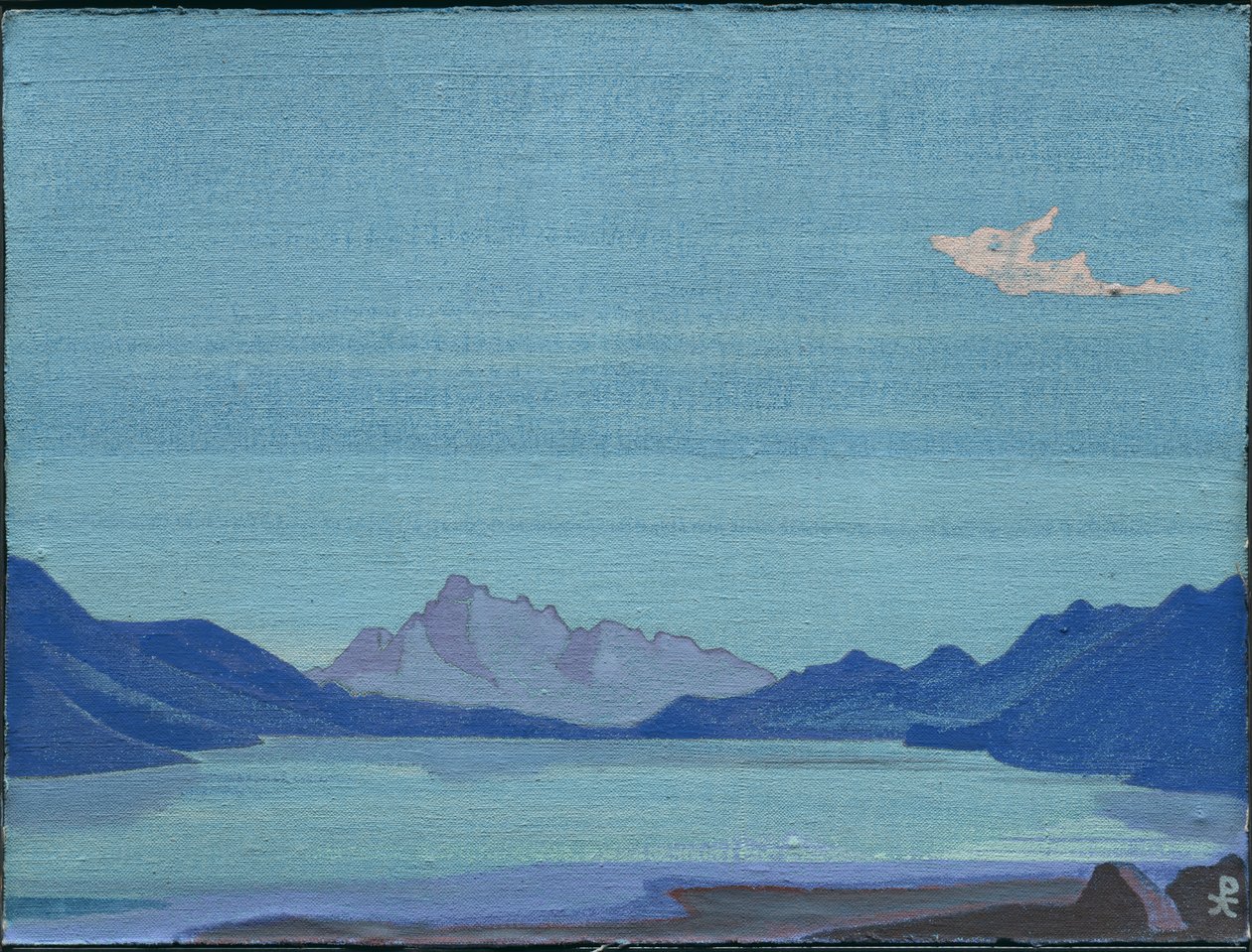 Lagos tibetanos, 1933 de Nicholas Roerich