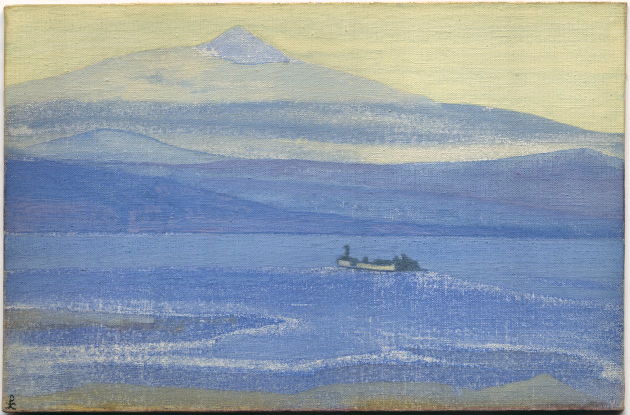 Caminho Tibetano, 1931 de Nicholas Roerich