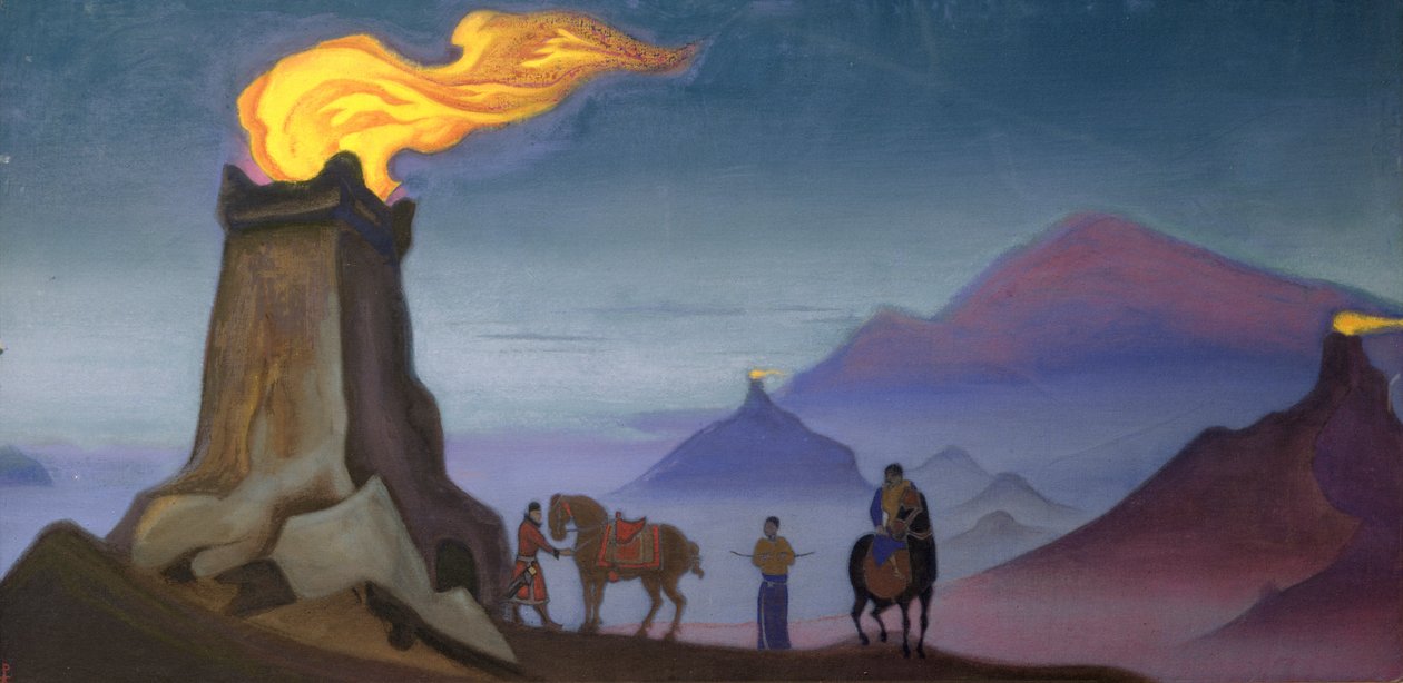 Chamas da Vitória, 1940 de Nicholas Roerich