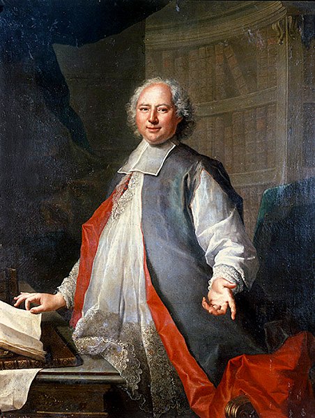 Retrato de um homem, possivelmente Abbe Augustin-Claude Geoffroy D