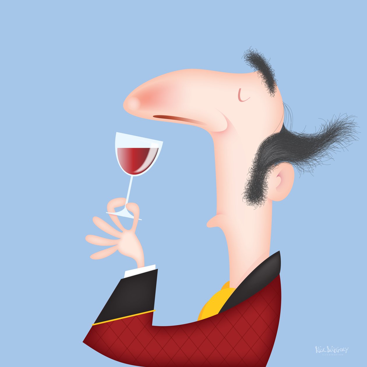 The Connoisseur, 2023 (digital) de Nick Diggory