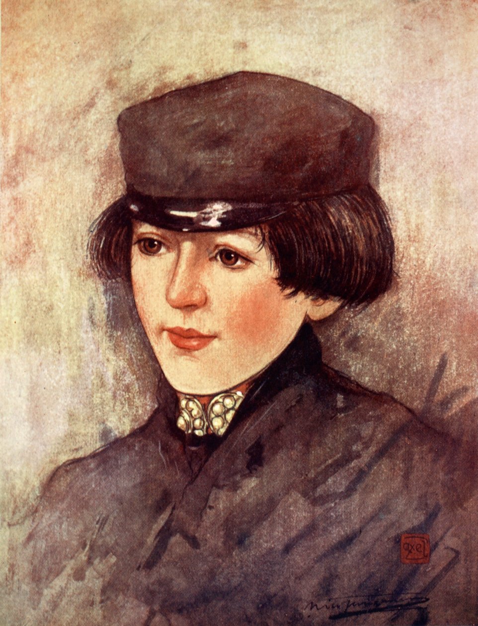 Um menino de vai, 1904 de Nico Jungman
