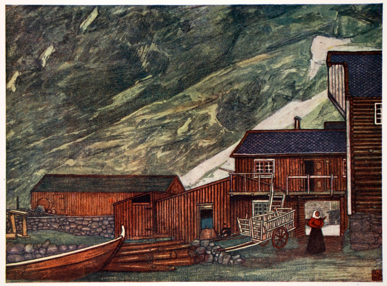 No fiorde, Sundalsoren, 1905 de Nico Jungman