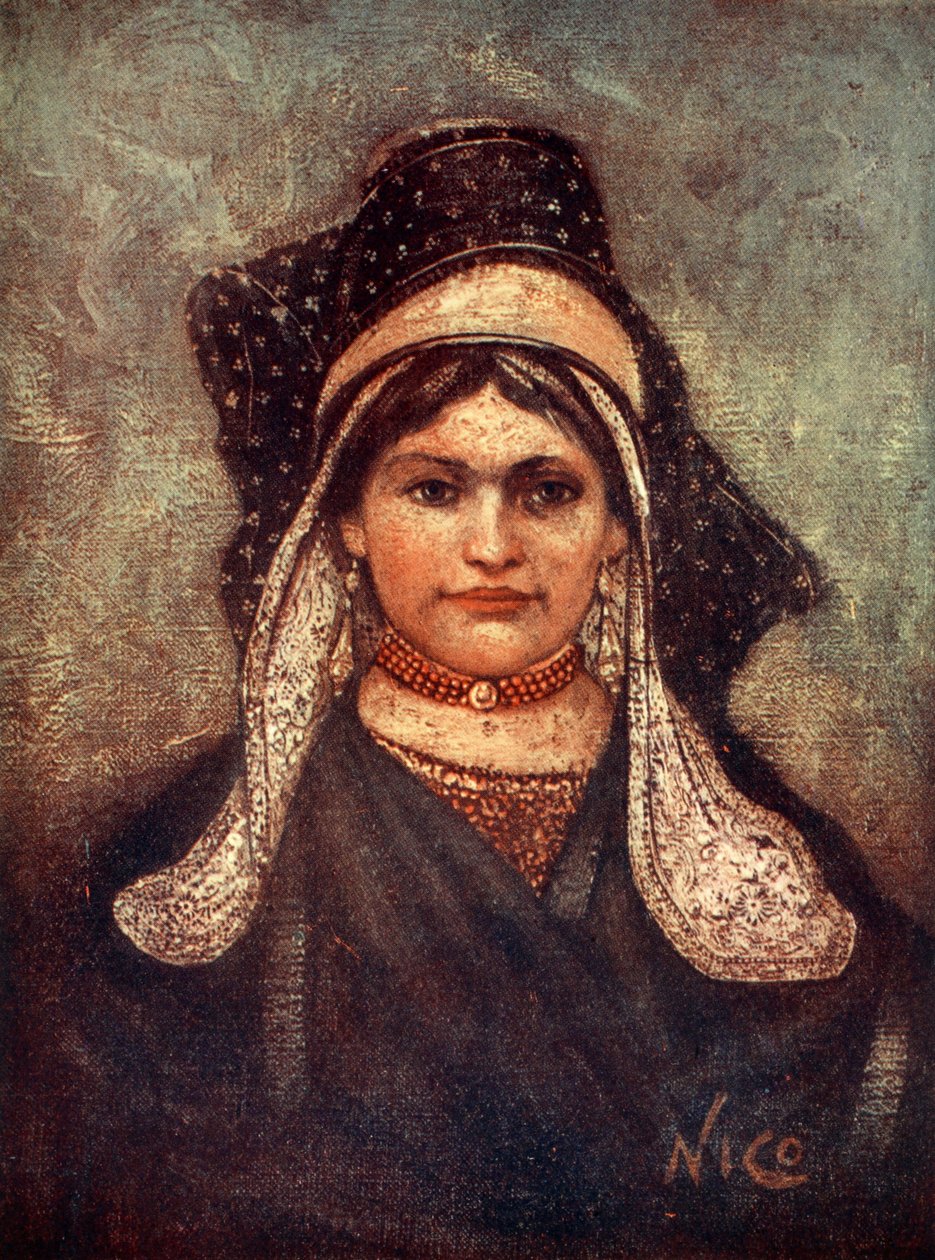 Mulher de Hulst, 1904 de Nico Jungman