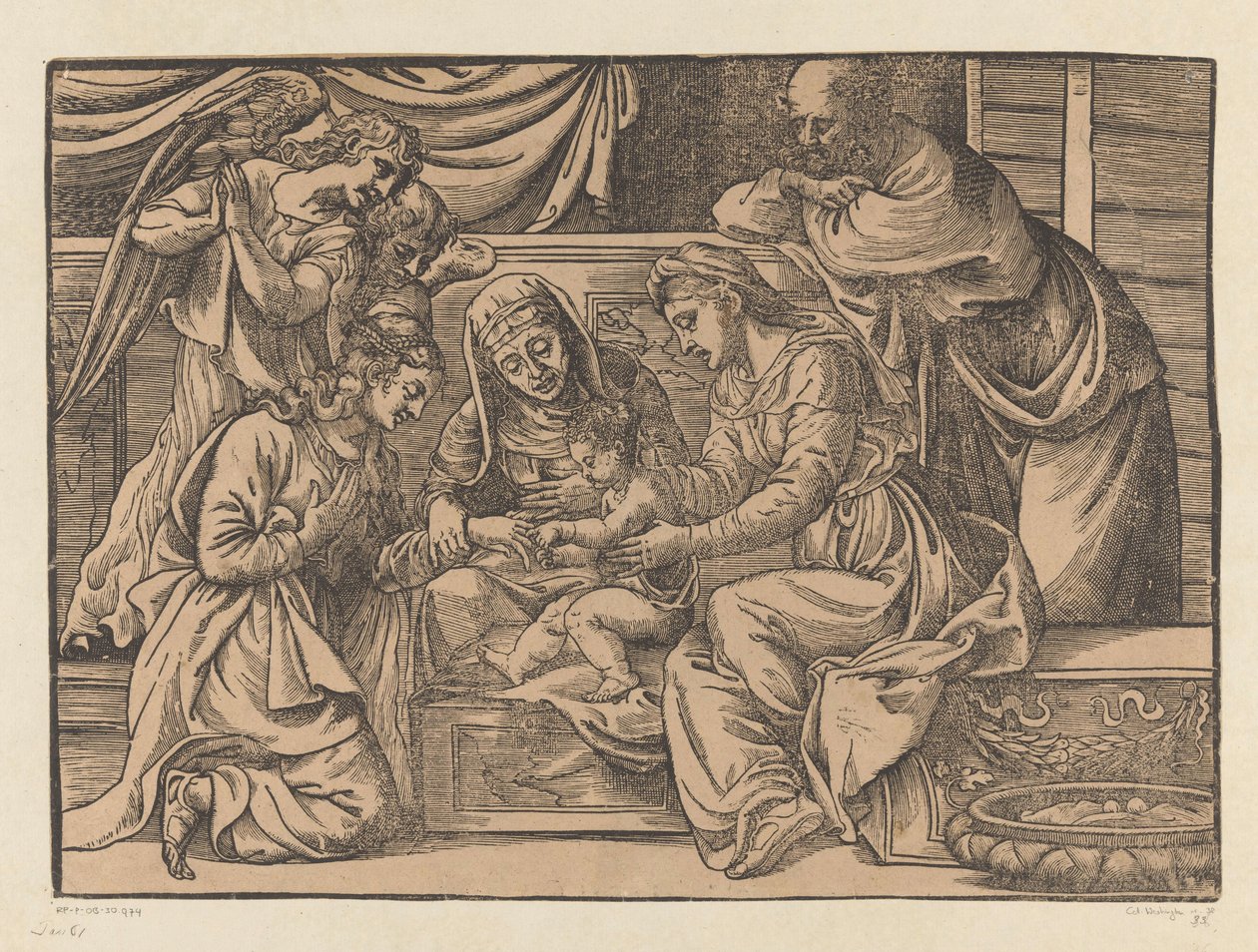 Casamento Místico de Santa Catarina de Nicolò Boldrini