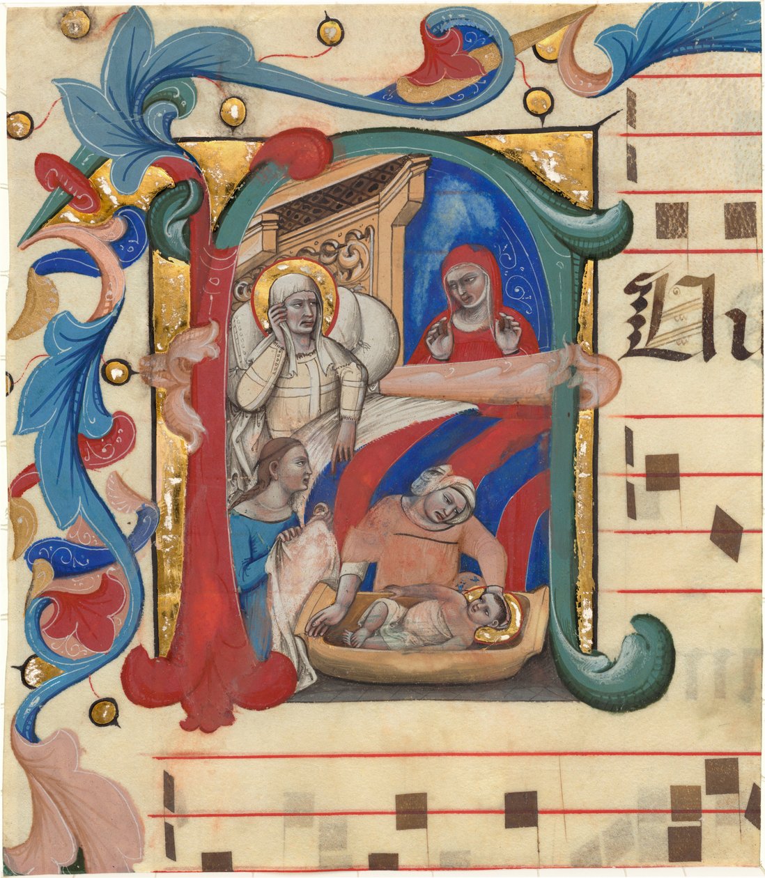 Nascimento de João Batista de Nicolò da Bologna
