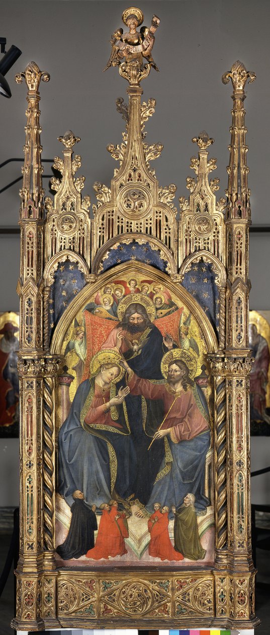 Coroação da Virgem, c.1400 de Nicolò di Pietro