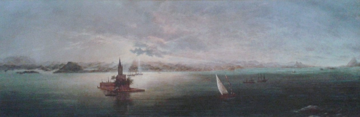 Panorama of Rio de Janeiro de Nicola Antonio Facchinetti