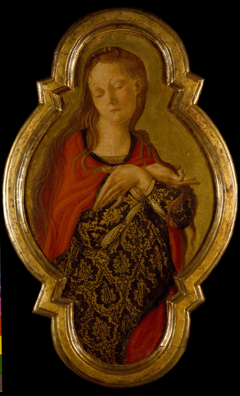 Maria Madalena, século XV (tempera no painel) de Nicola de Maestro Antonio