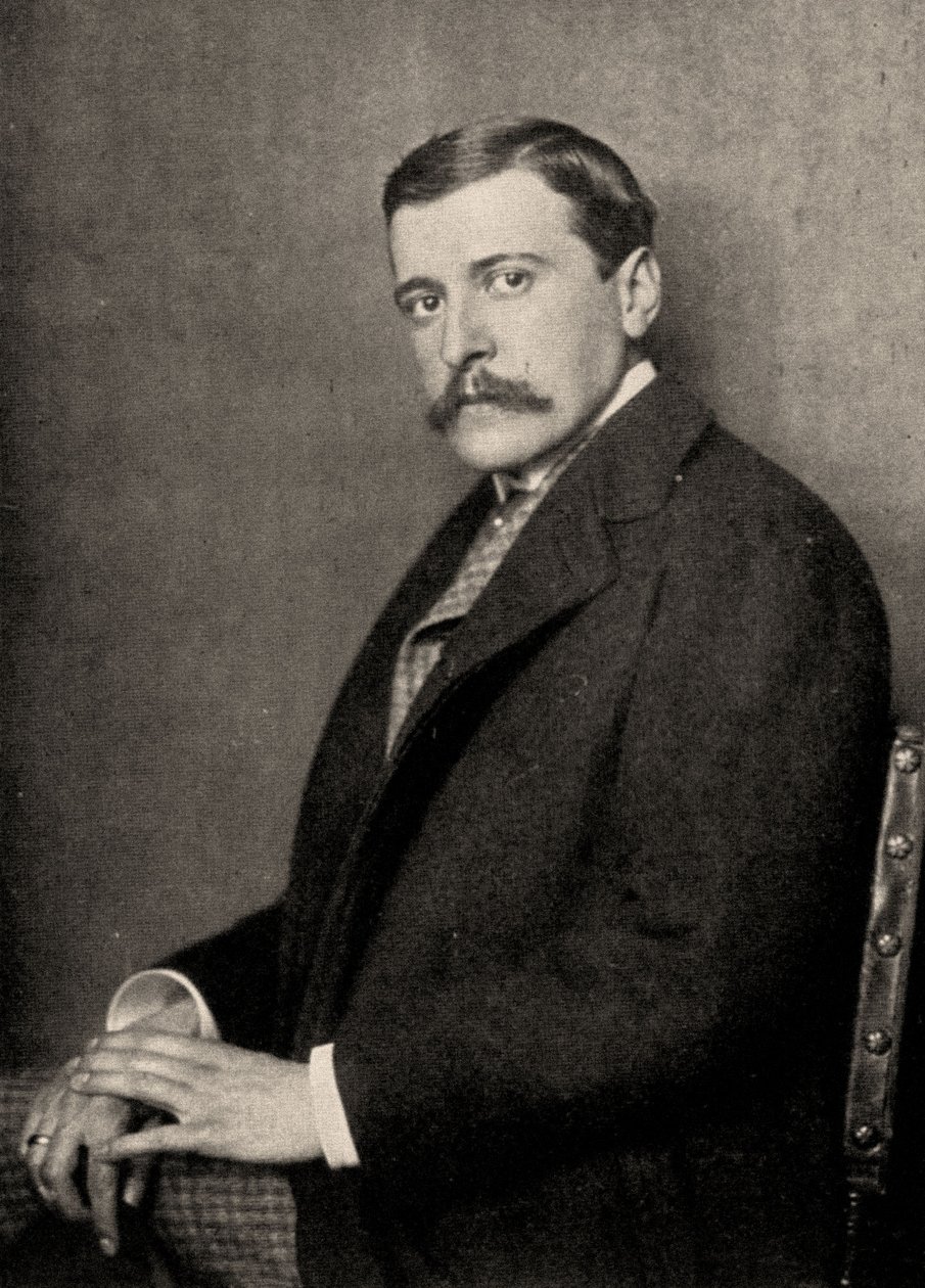 Retrato de Hugo von Hofmannsthal (foto) de Nicola Perscheid