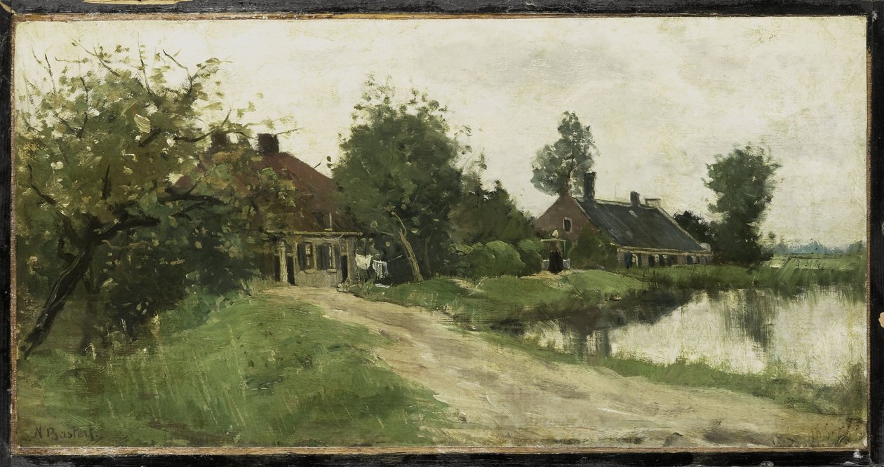 Perto de Breukelen no Vecht de Nicolaas Bastert