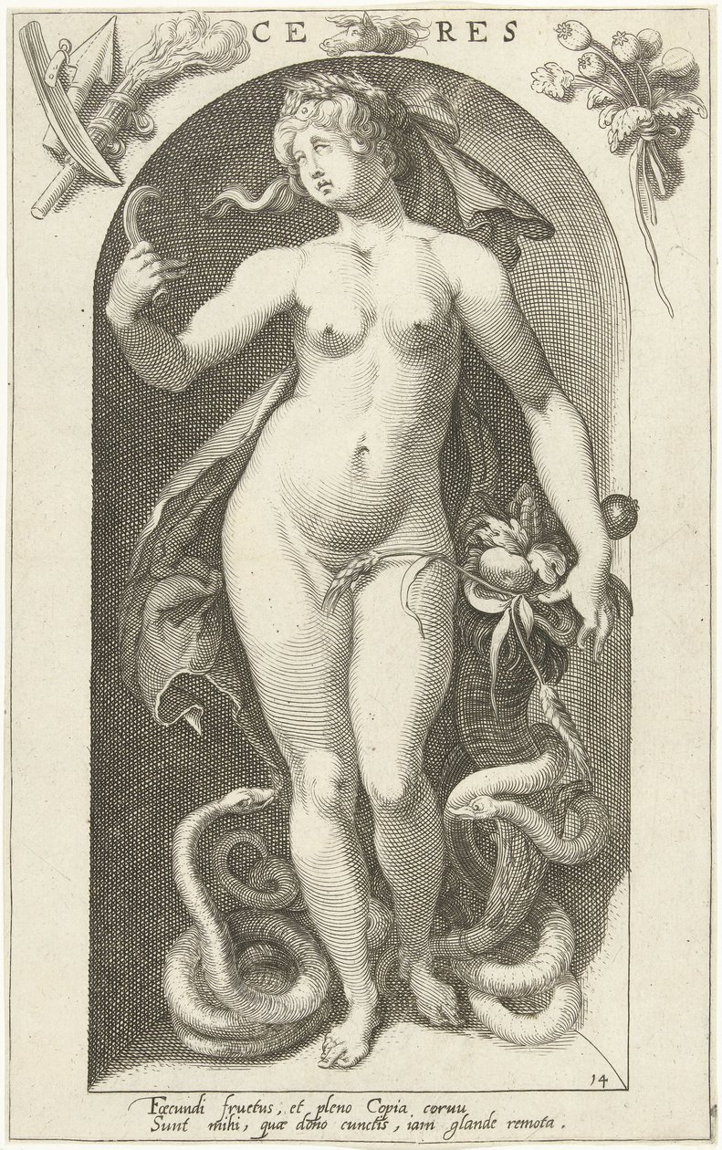 Ceres (título no objeto) Deuses Antigos (título da série) de Nicolaas Braeu