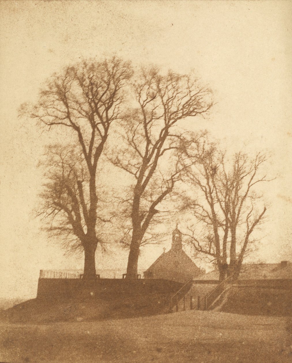 Forbury Hill, Reading, c. 1845. de Nicolaas Henneman