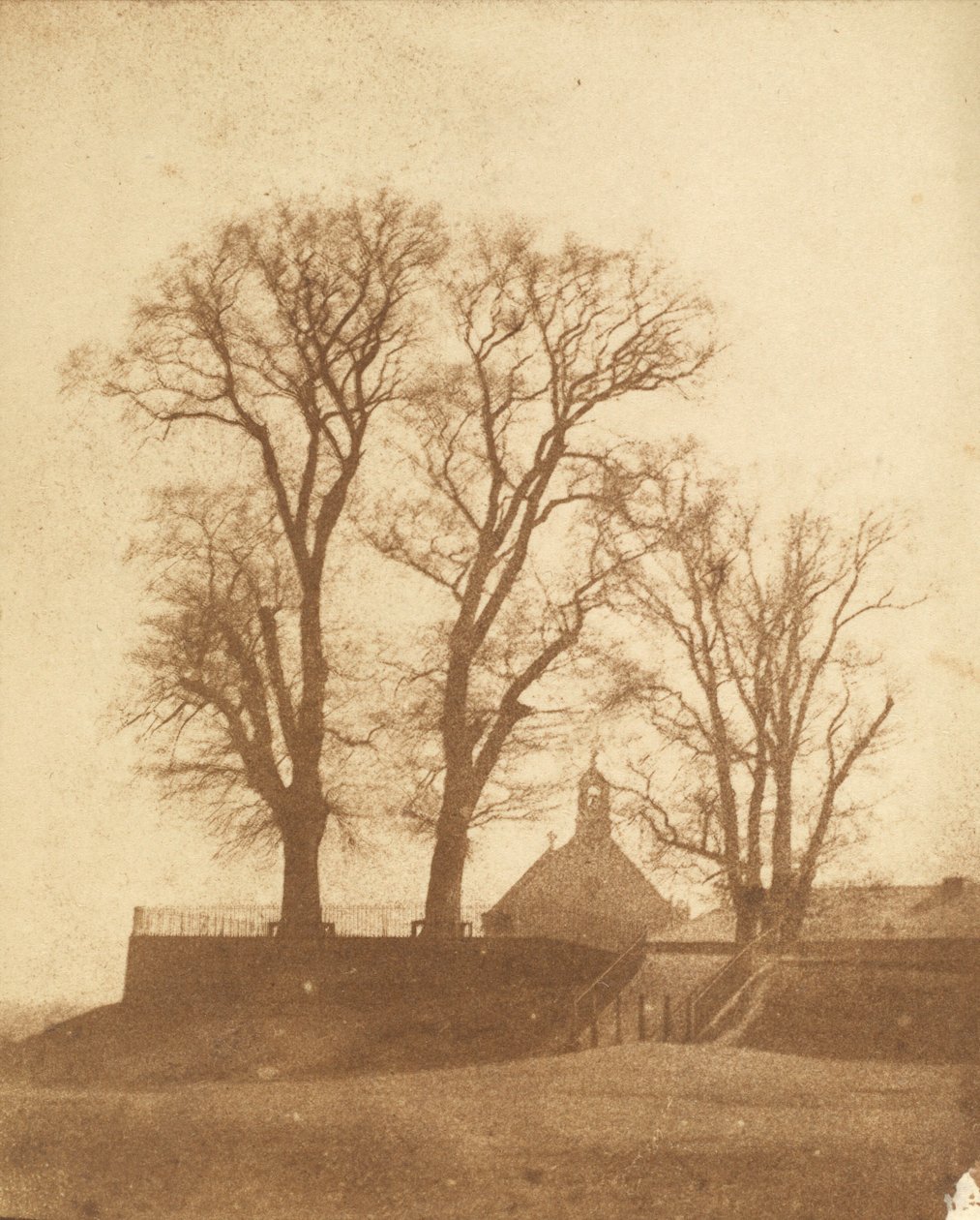 Forbury Hill, Reading, c. 1845 (foto) de Nicolaas Henneman