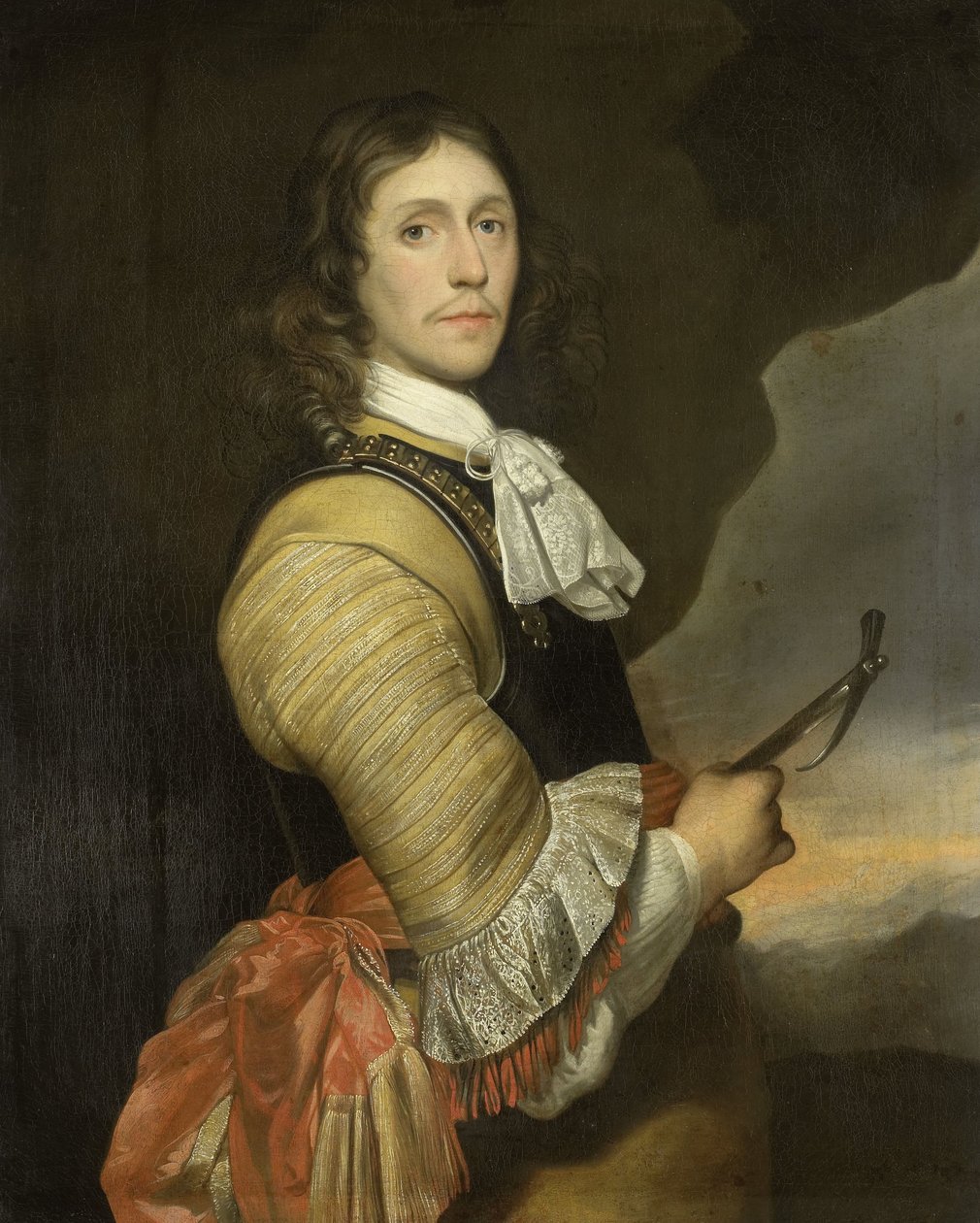Retrato de um capitão de Nicolaas Wieringa