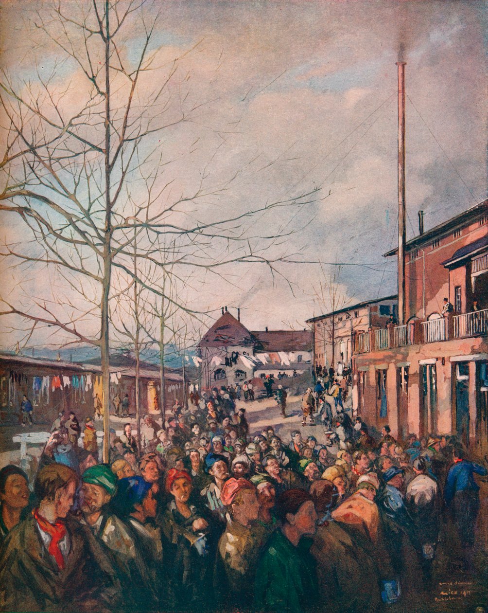 Campo de Prisão de Ruhleben, Jantar de Natal de 1917 de Nicolaas Wilhelm Jungmann