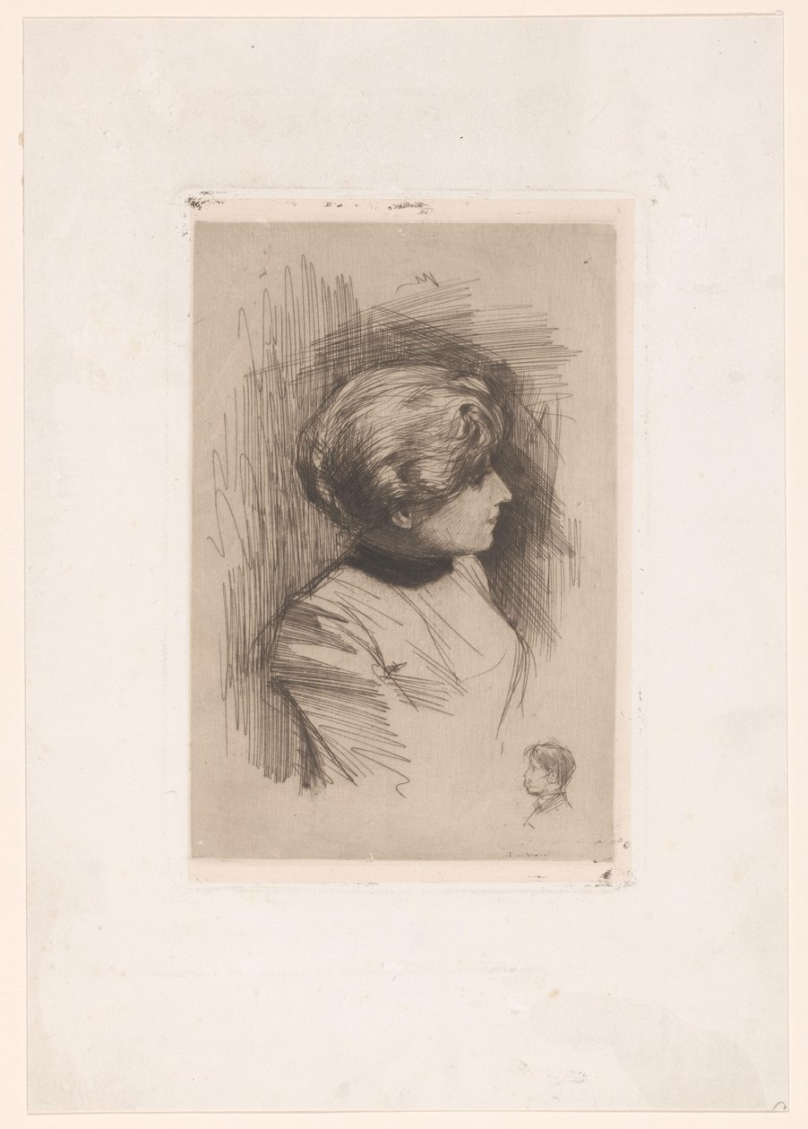 Retrato de uma mulher desconhecida de Nicolaas van der Waay
