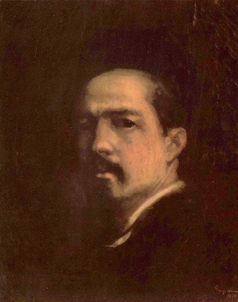 auto-retrato de Nicolae Grigorescu