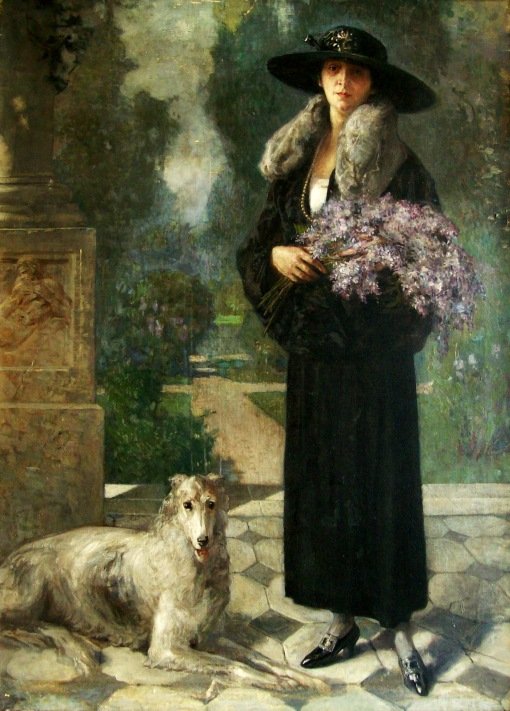 Retrato de uma mulherInglês: Retrato de uma mulher de Nicolae Vermont